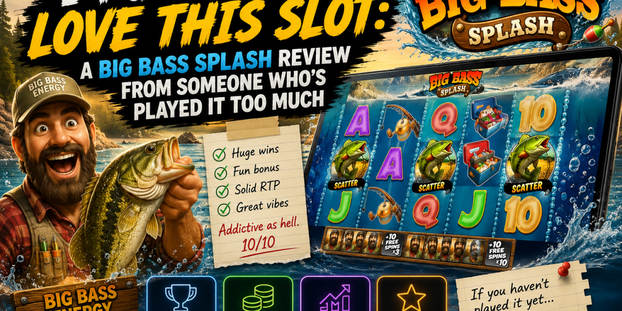 I Fucking Love This Slot: A Big Bass Splash Review From Someone Who’s Played It Too Much